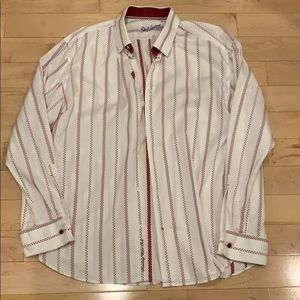Robert Graham Dress Shirt 46 18 XL/XXL